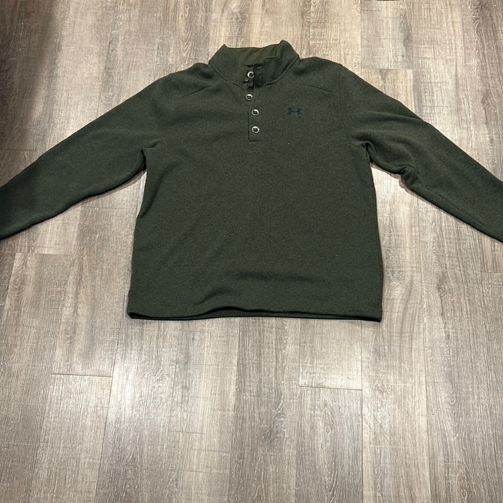 Under amour storm 1/4 button pullover